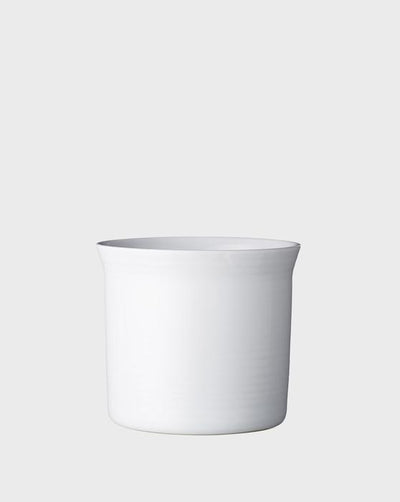 Wave Pot (small, soft white)